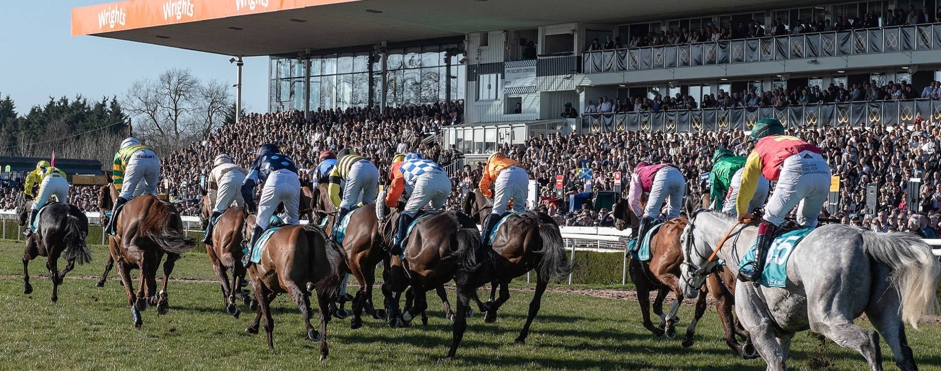 Running by the stands