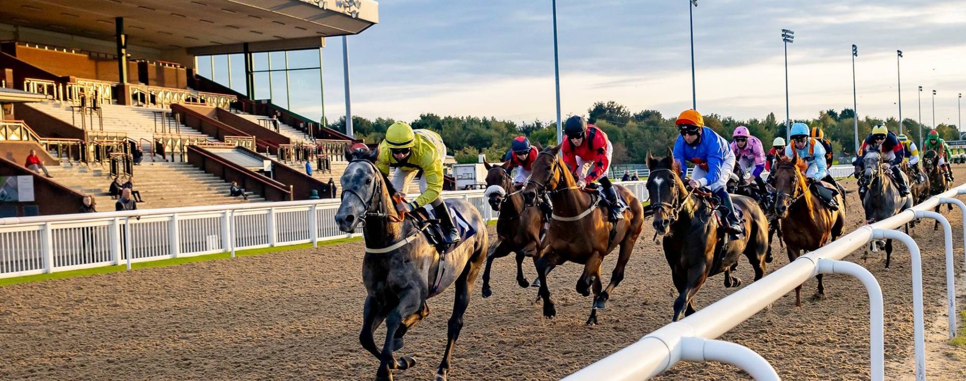 Running down the track