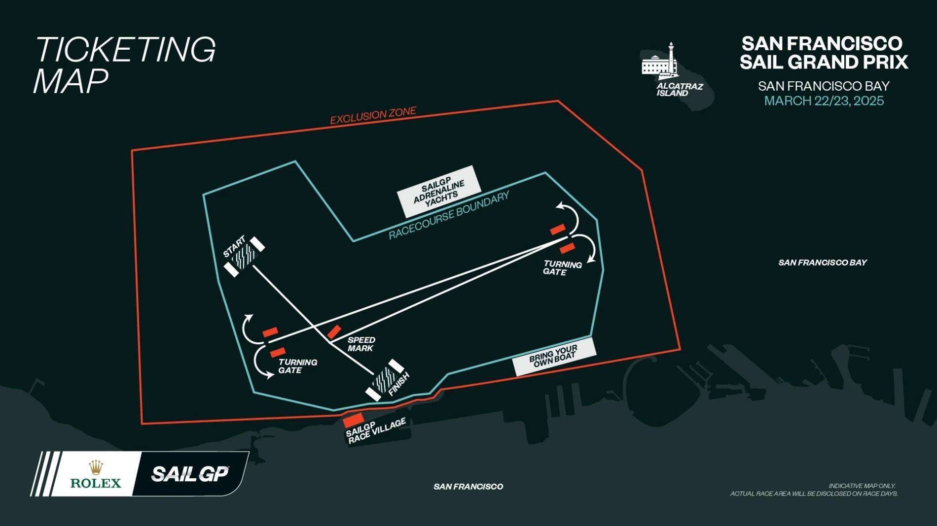 San Francisco Marina Map