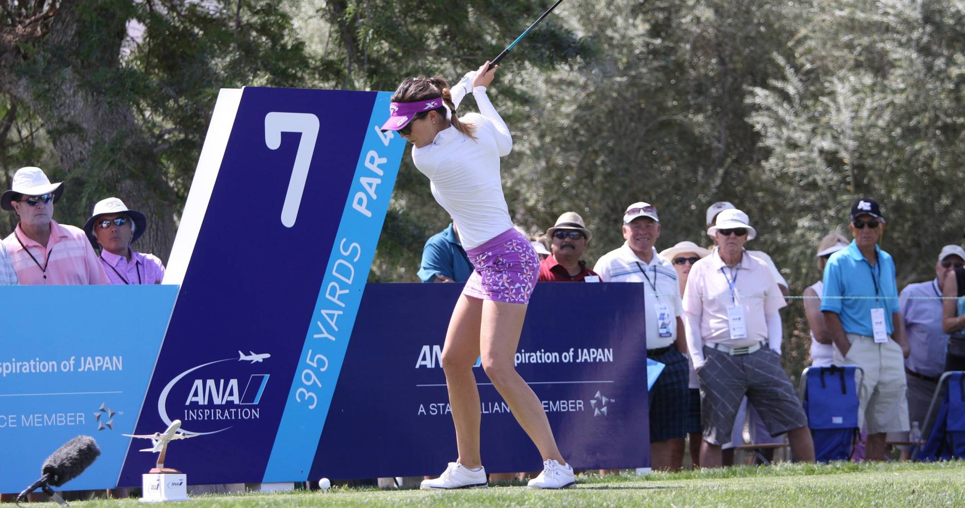 Sandra Gal takes a shot at the ANA Inspiration, now the Chevron Championship