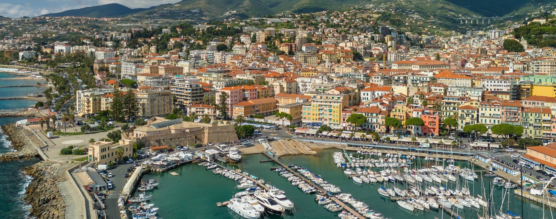 Sanremo skyline