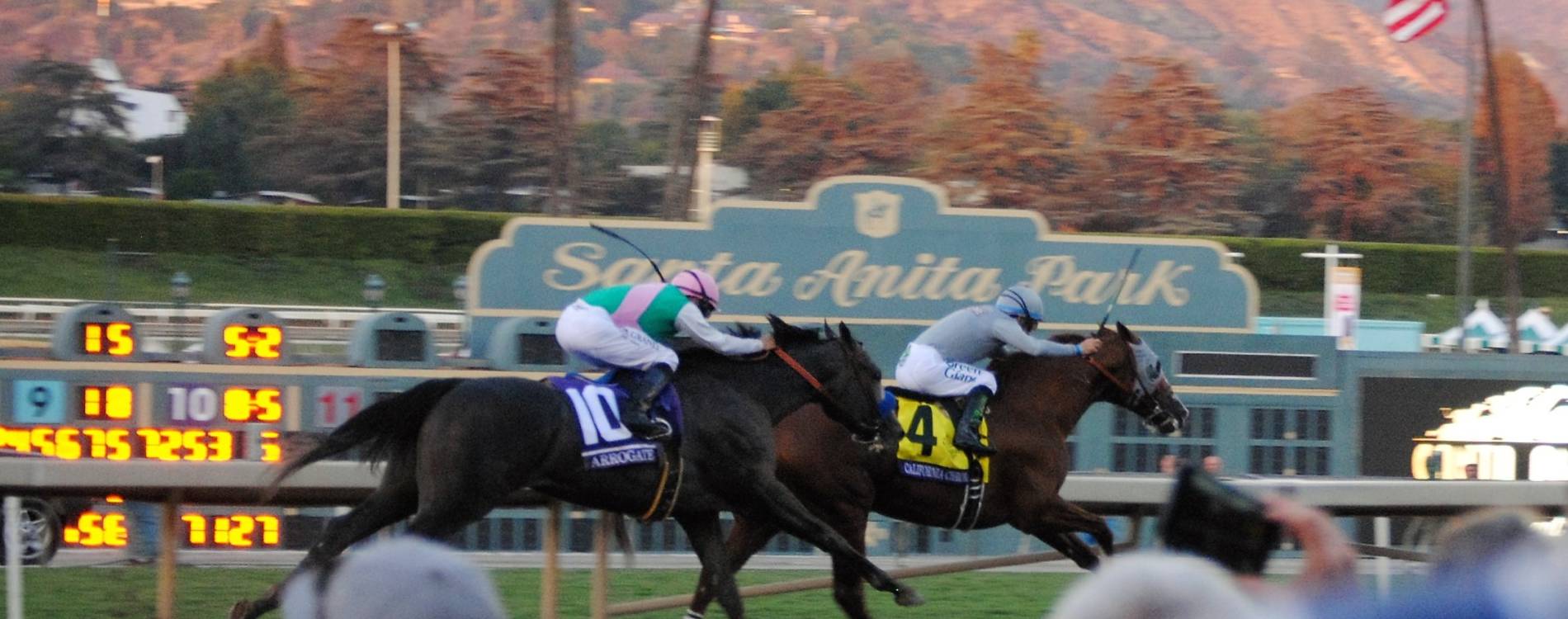Santa Anita Park racing