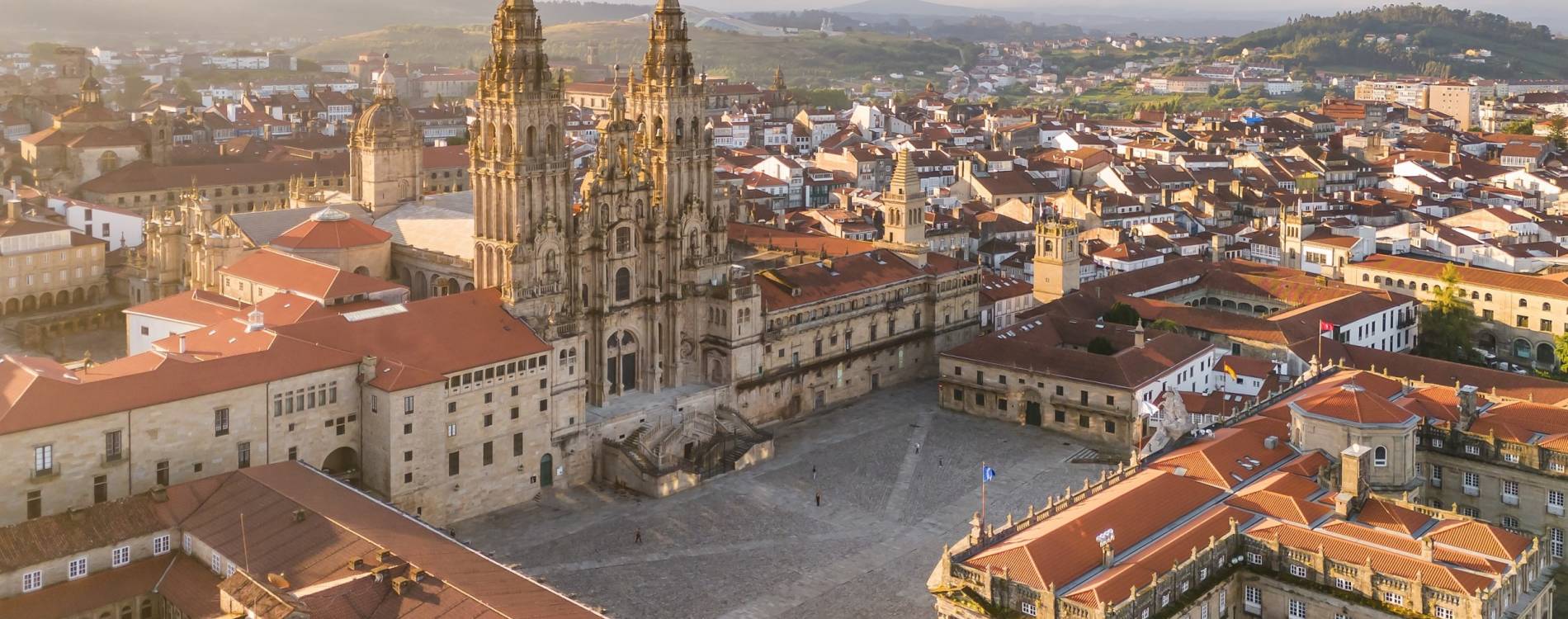 Santiago de Compostela skyline