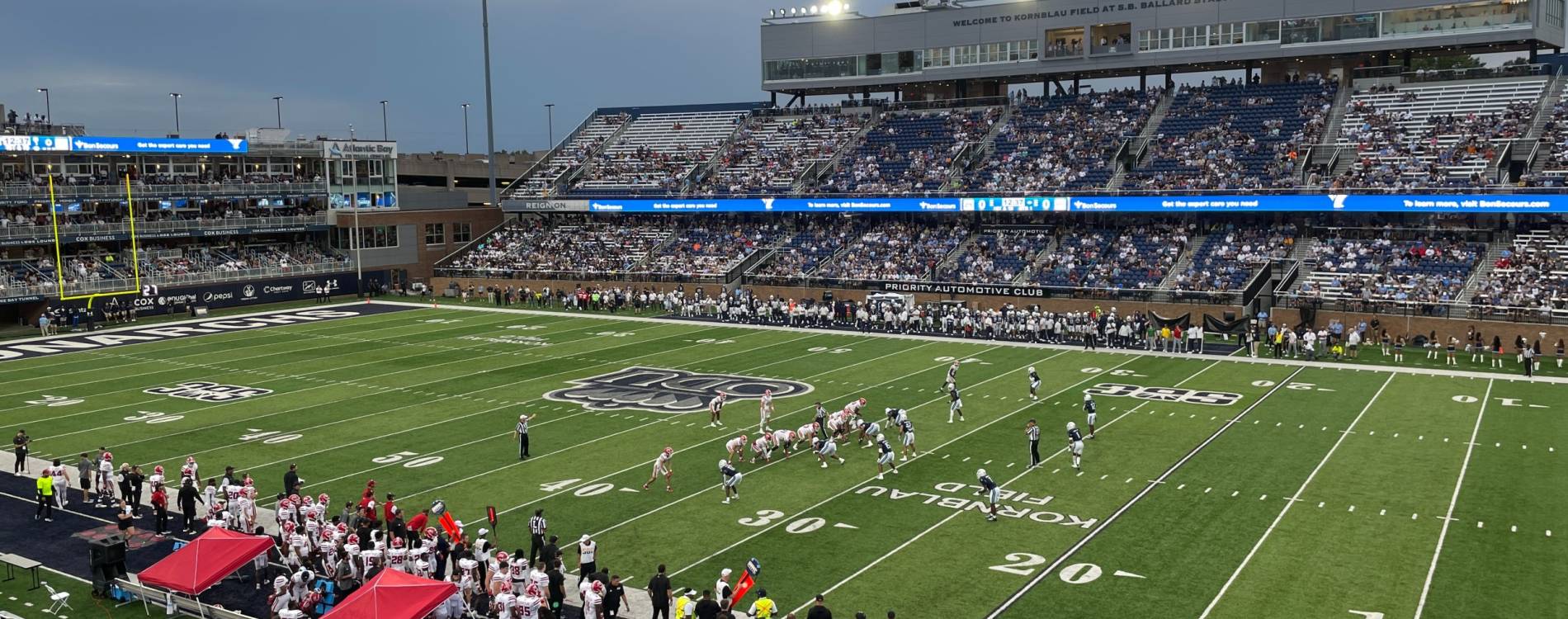 S.B. Ballard Stadium is home to the Old Dominion Monarchs football team
