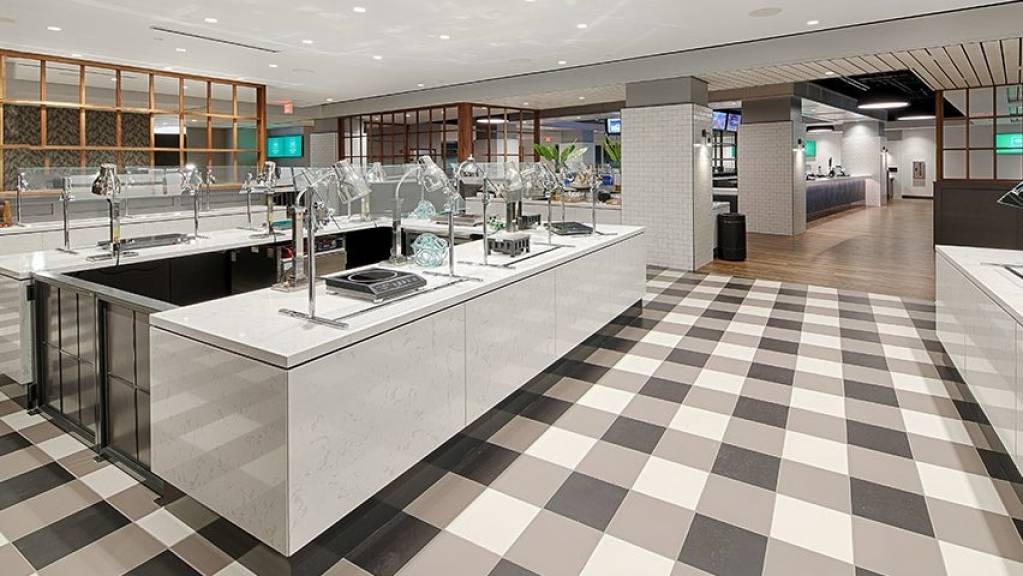 SCU Rinkside Club interior