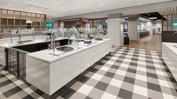 SCU Rinkside Club interior