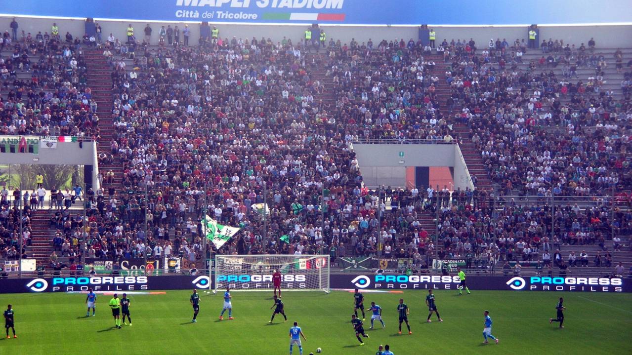 Seating at Mapei Stadium