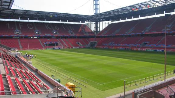 Seating at RheinEnergieStadion