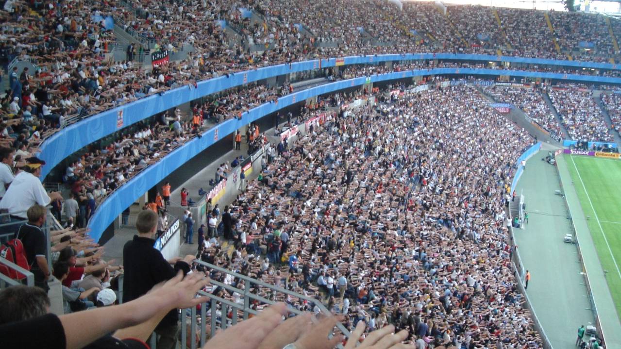 Seating at Waldstadion