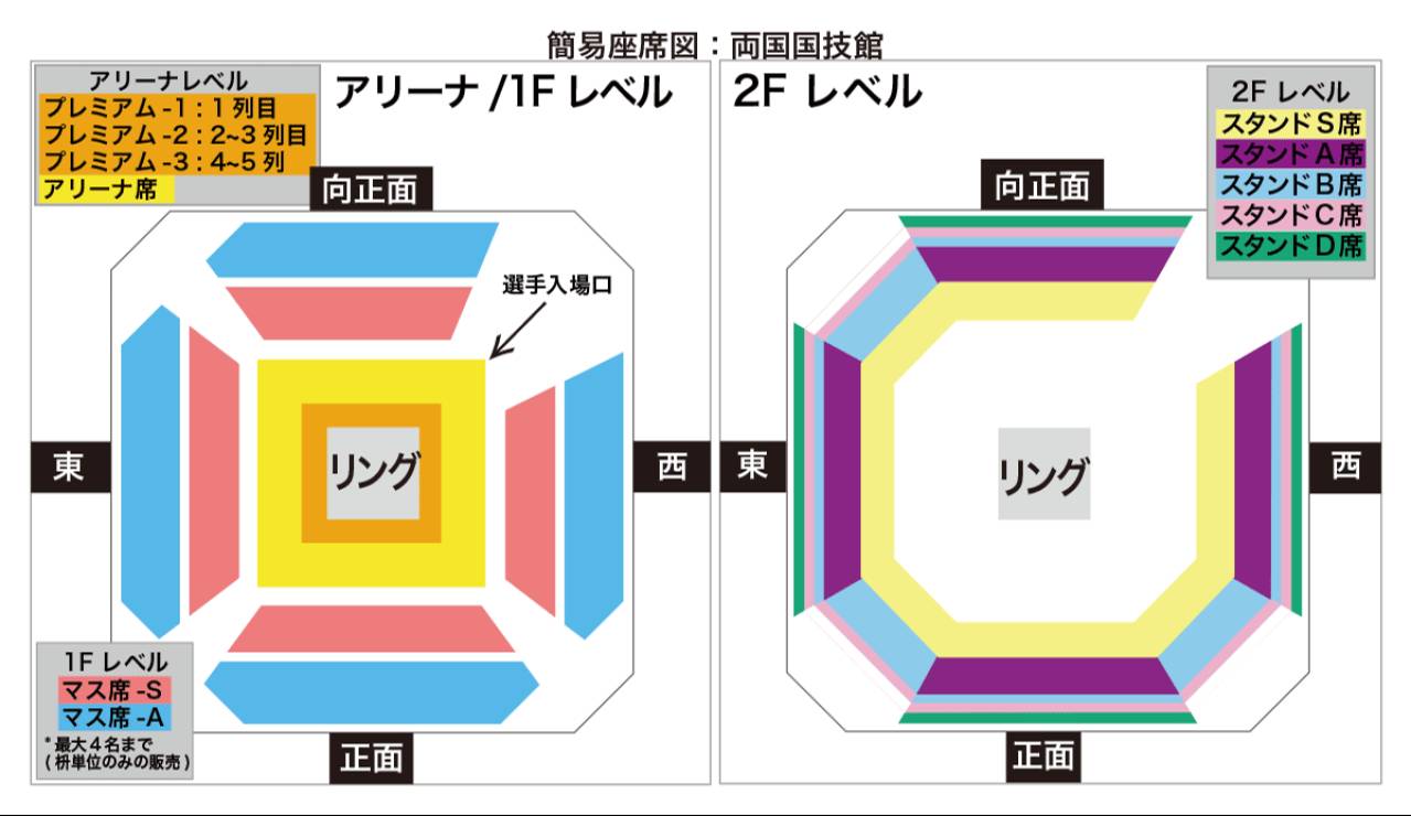 Ryogoku Kokugikan National Sumo Arena Map