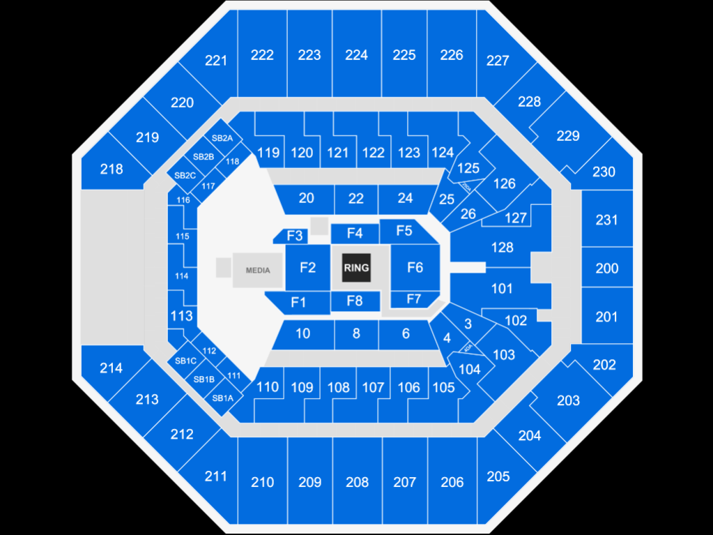 Frost Bank Center Map