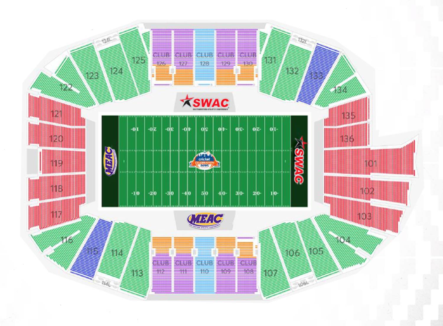 Mercedes-Benz Stadium Map