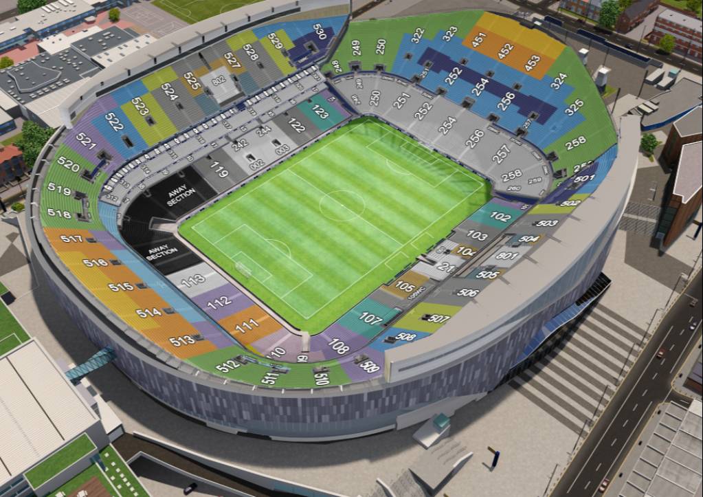 Tottenham Hotspur Stadium Map