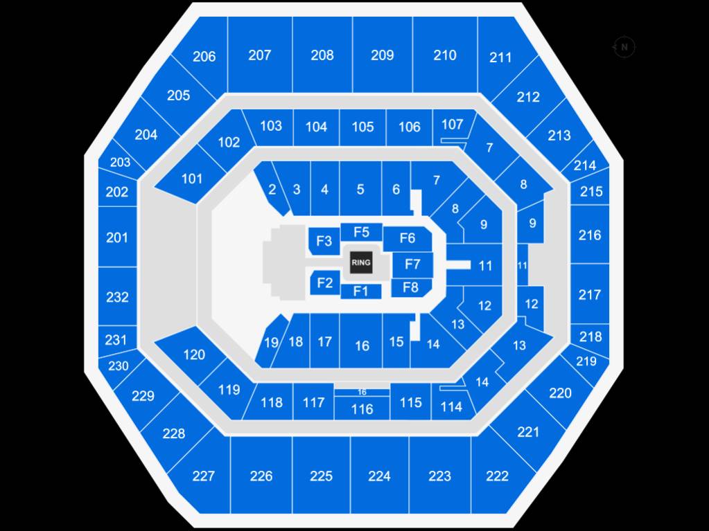 Gainbridge Fieldhouse Map