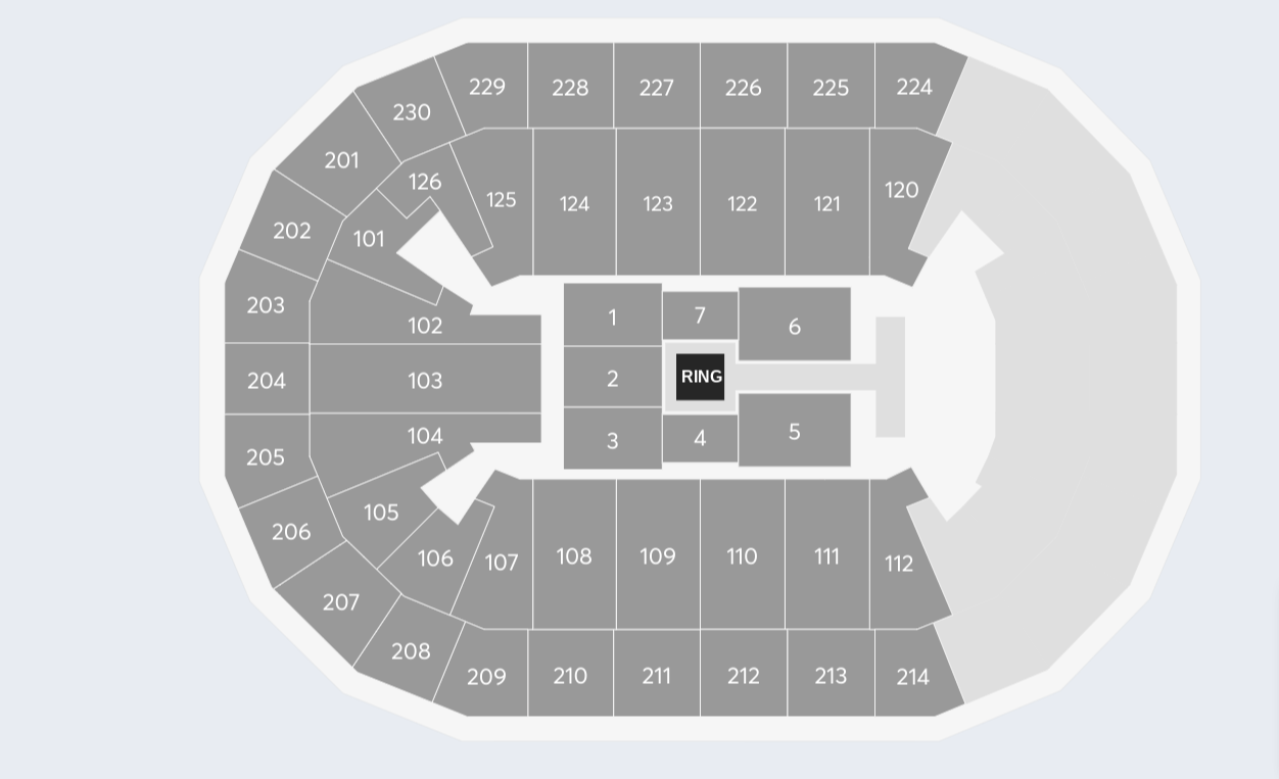 Save Mart Center Map