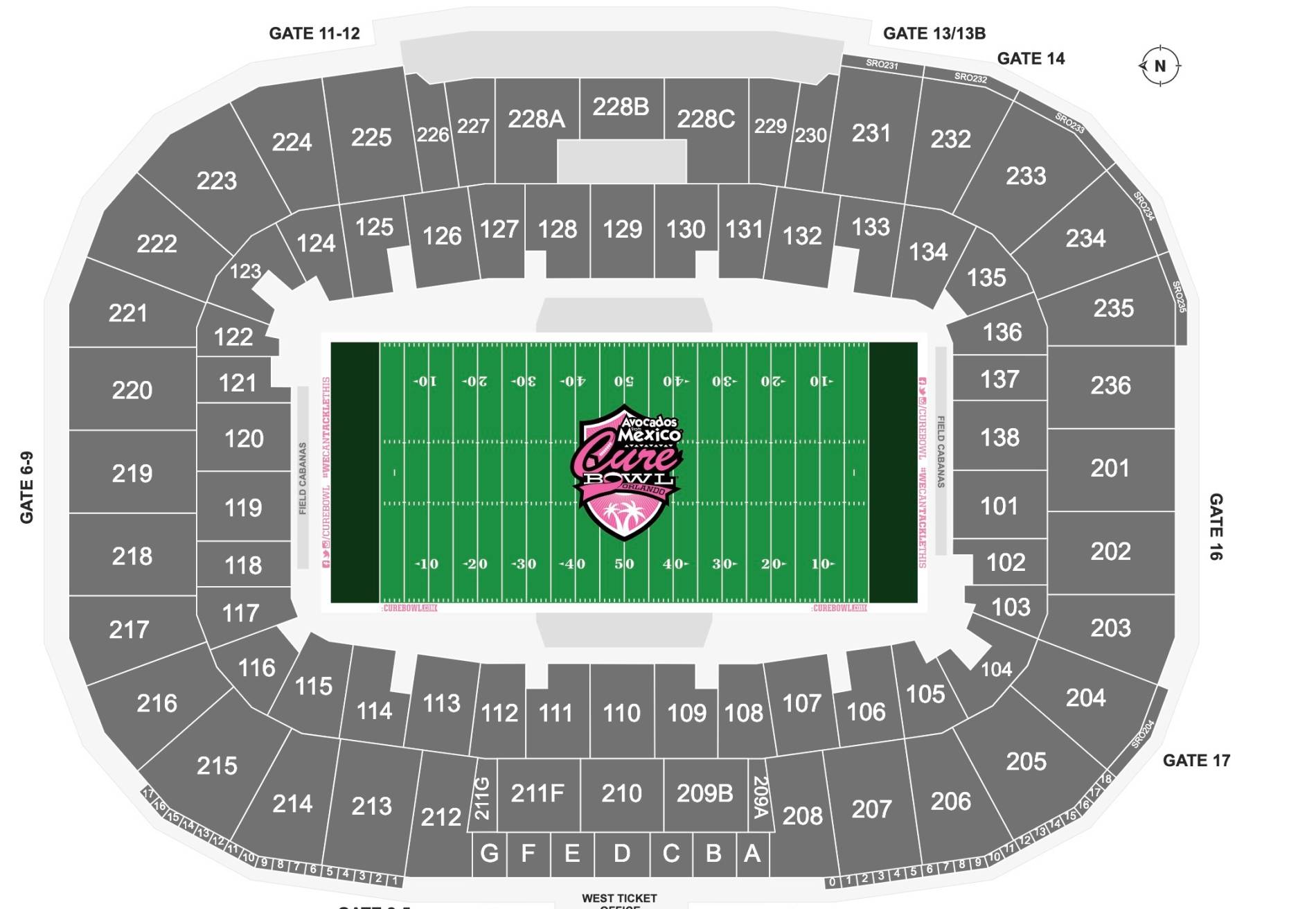 Cure Bowl Tickets | 20 Dec 2024 | FBC Mortgage Stadium | Koobit