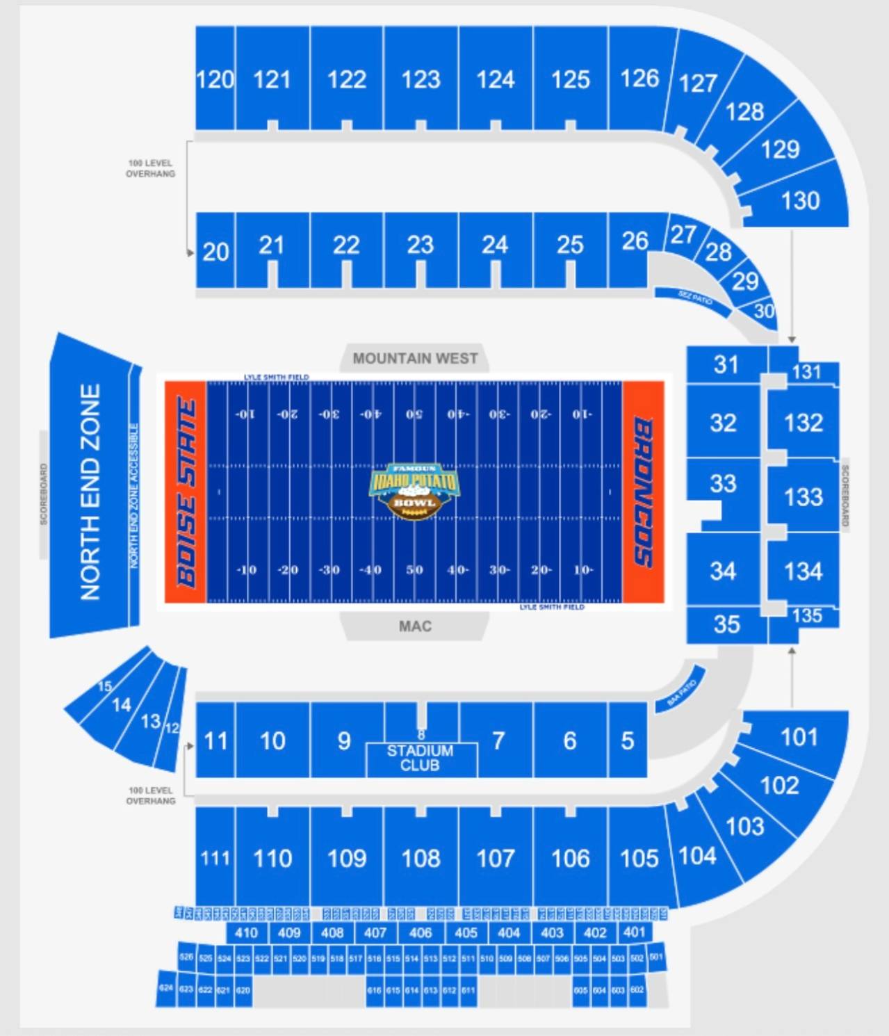 Famous Idaho Potato Bowl Tickets | 23 Dec 2024 | Albertsons Stadium ...