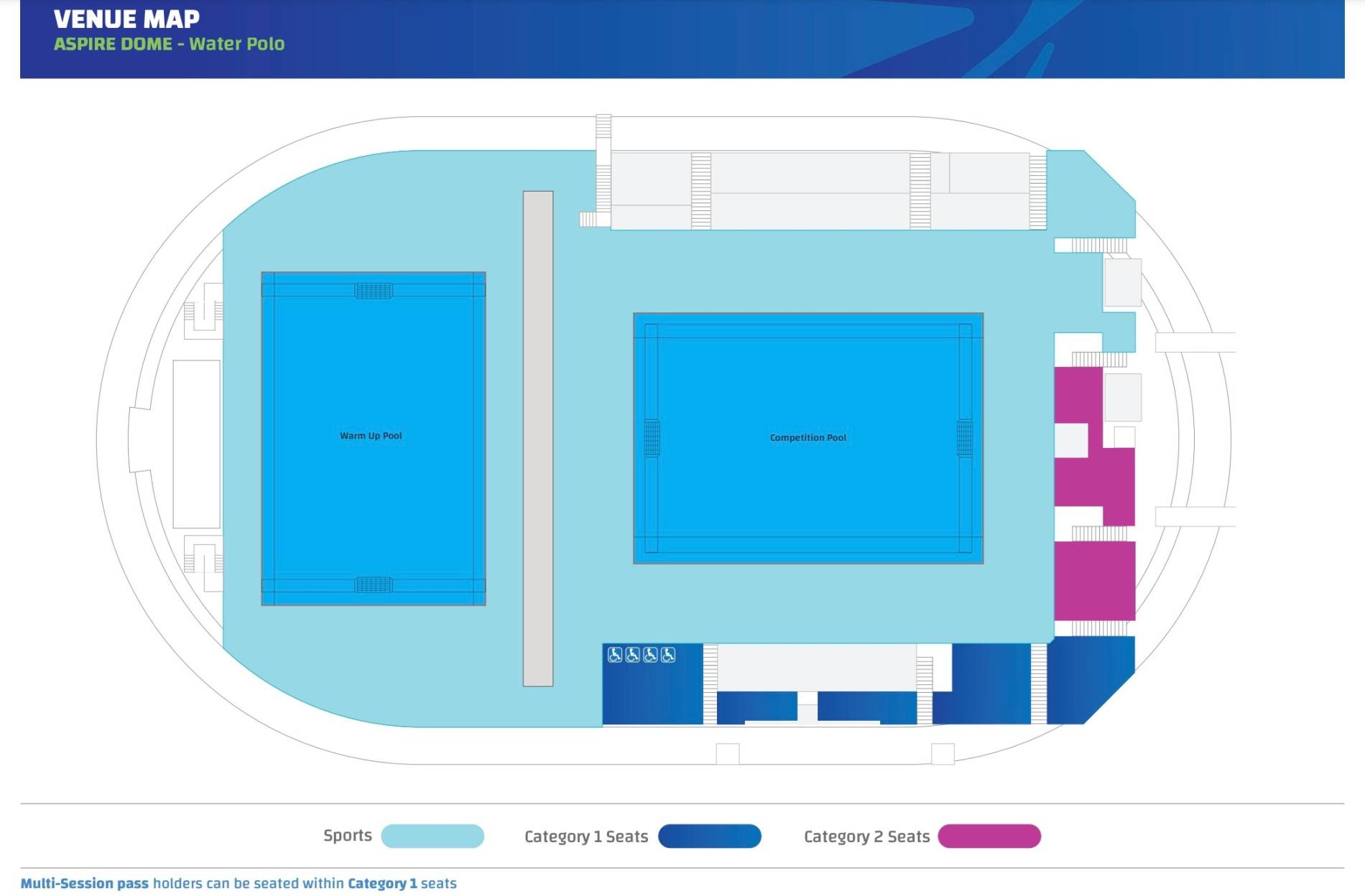 TICKETS Water Polo World Aquatics Championships 417 Feb 2024