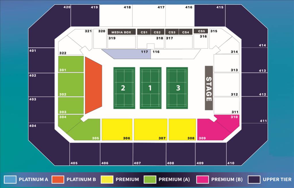 Axiata Arena Map