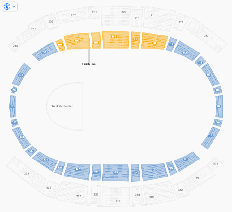 Lee Valley VeloPark Map