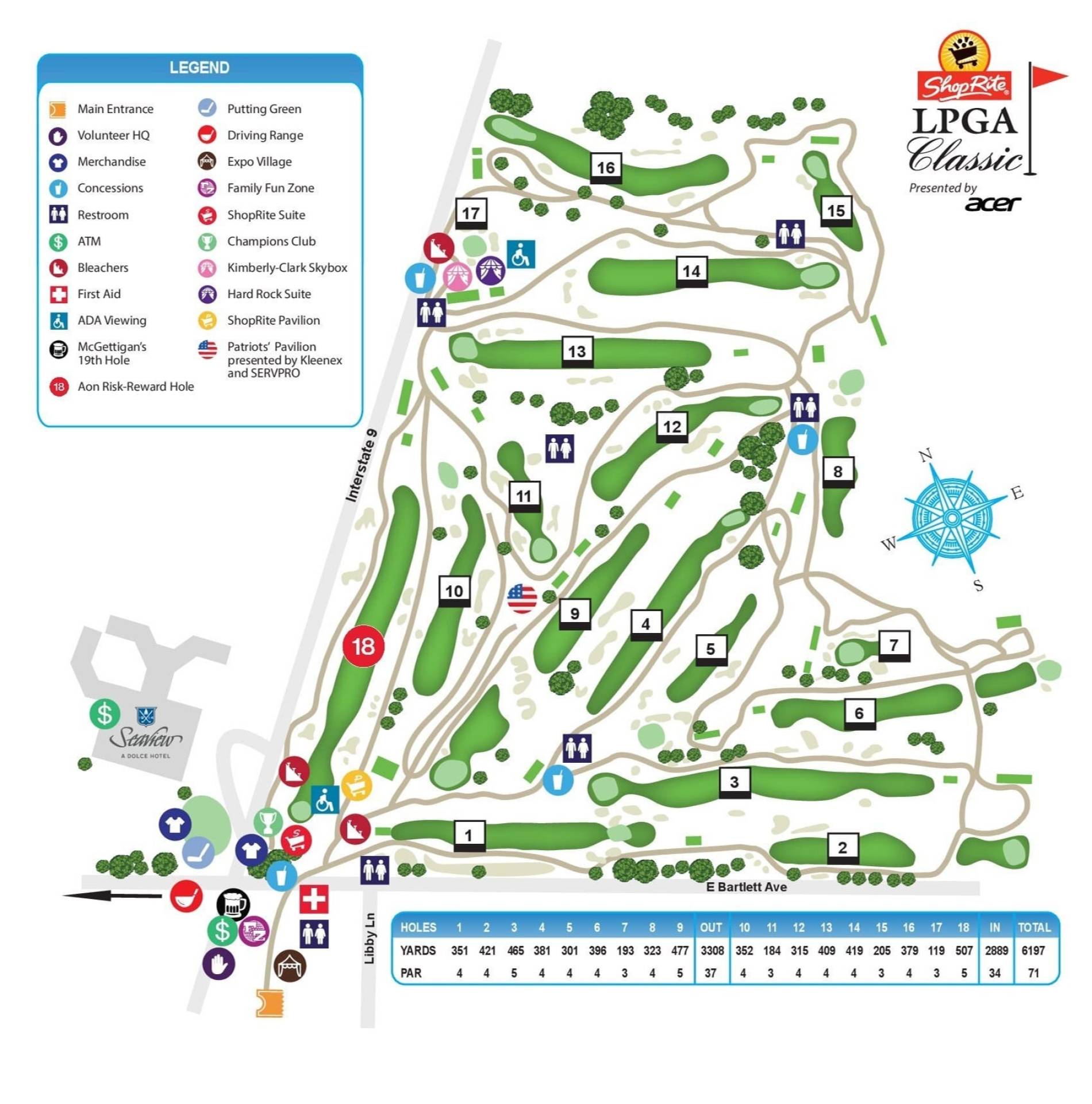 & HOTELS ShopRite LPGA Classic Jun 2025* Seaview