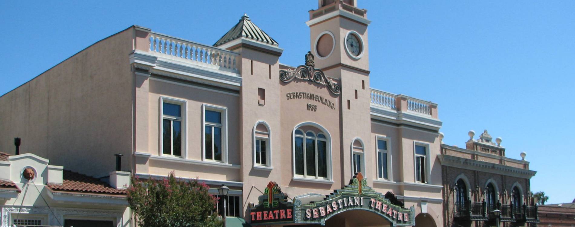 Sebastiani Theatre, Sonoma, California, USA