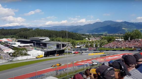 Section A Red Bull Grandstand