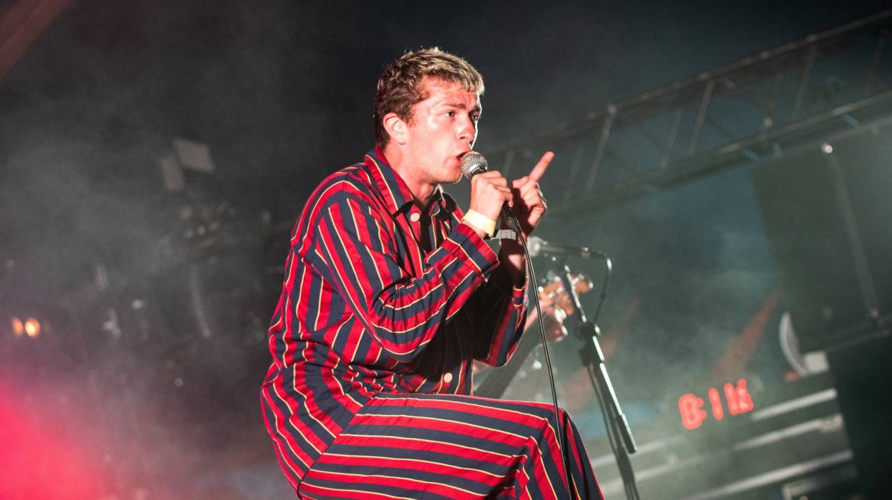 Shame at Glastonbury Festival