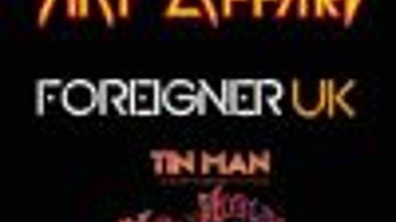 Shef Leppard, Foreigner UK & Tin Man presents War of the Worlds