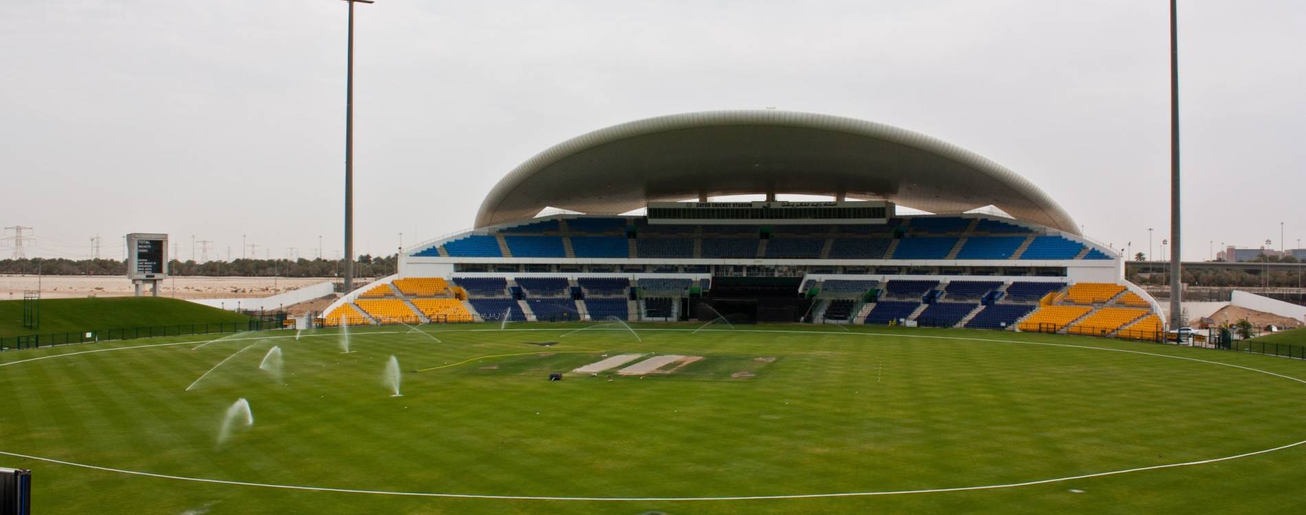 Sheikh Zayed Cricket Stadium, Abu Dhabi, UAE