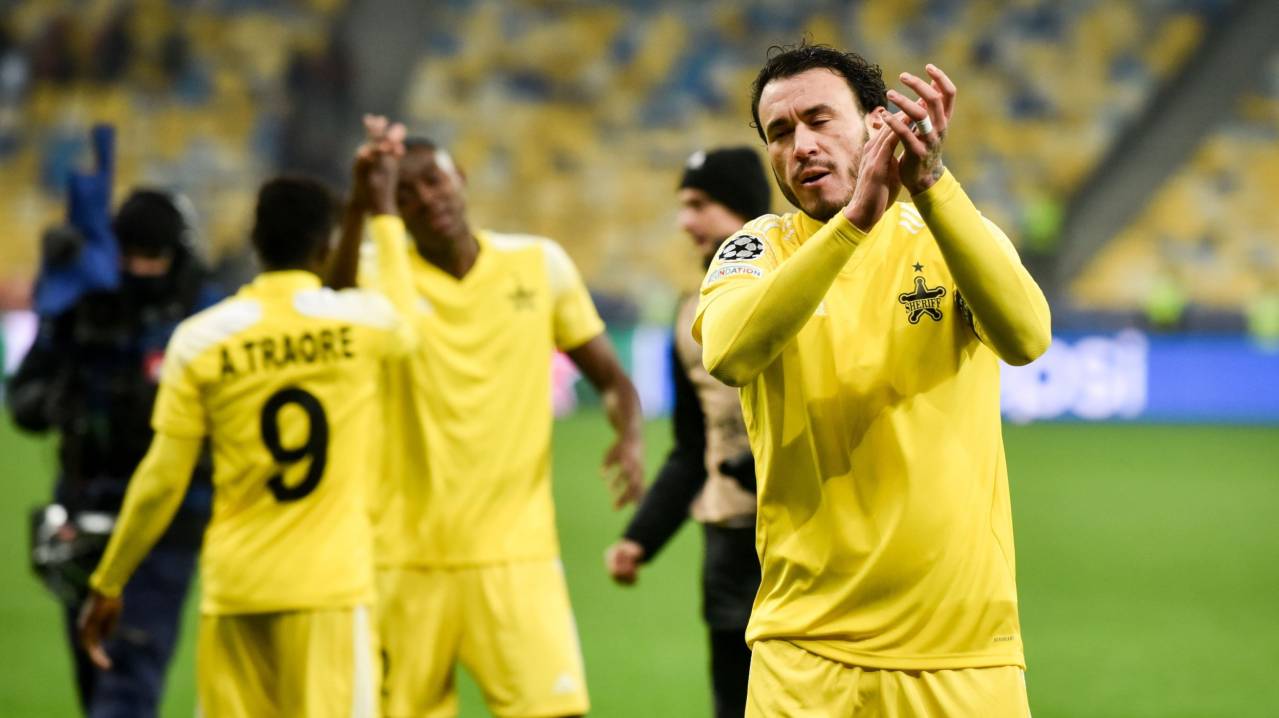 Sheriff Tiraspol celebrate a victory