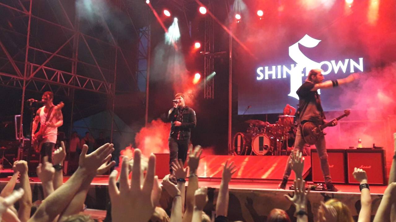 Shinedown Live in  Budapest