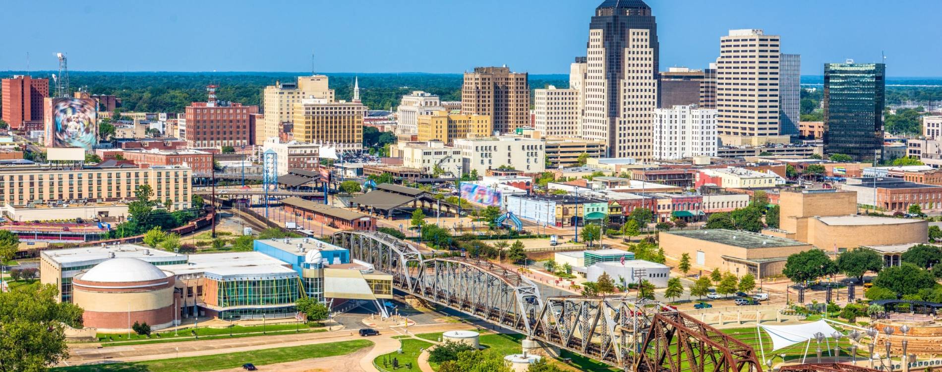Shreveport skyline