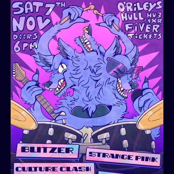 Sickcino, Socket, Culture Clash, Junk It, Strange Pink & Blitzer
