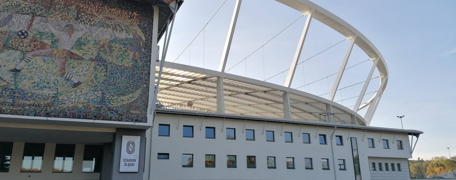 Silesian Stadium mosaic