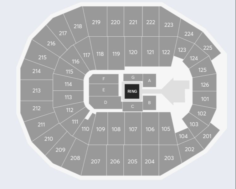 Simmons Bank Arena Map