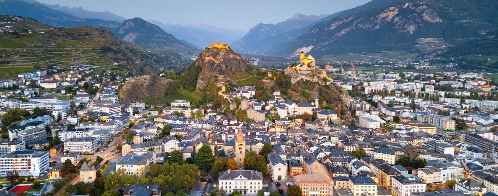 Sion skyline