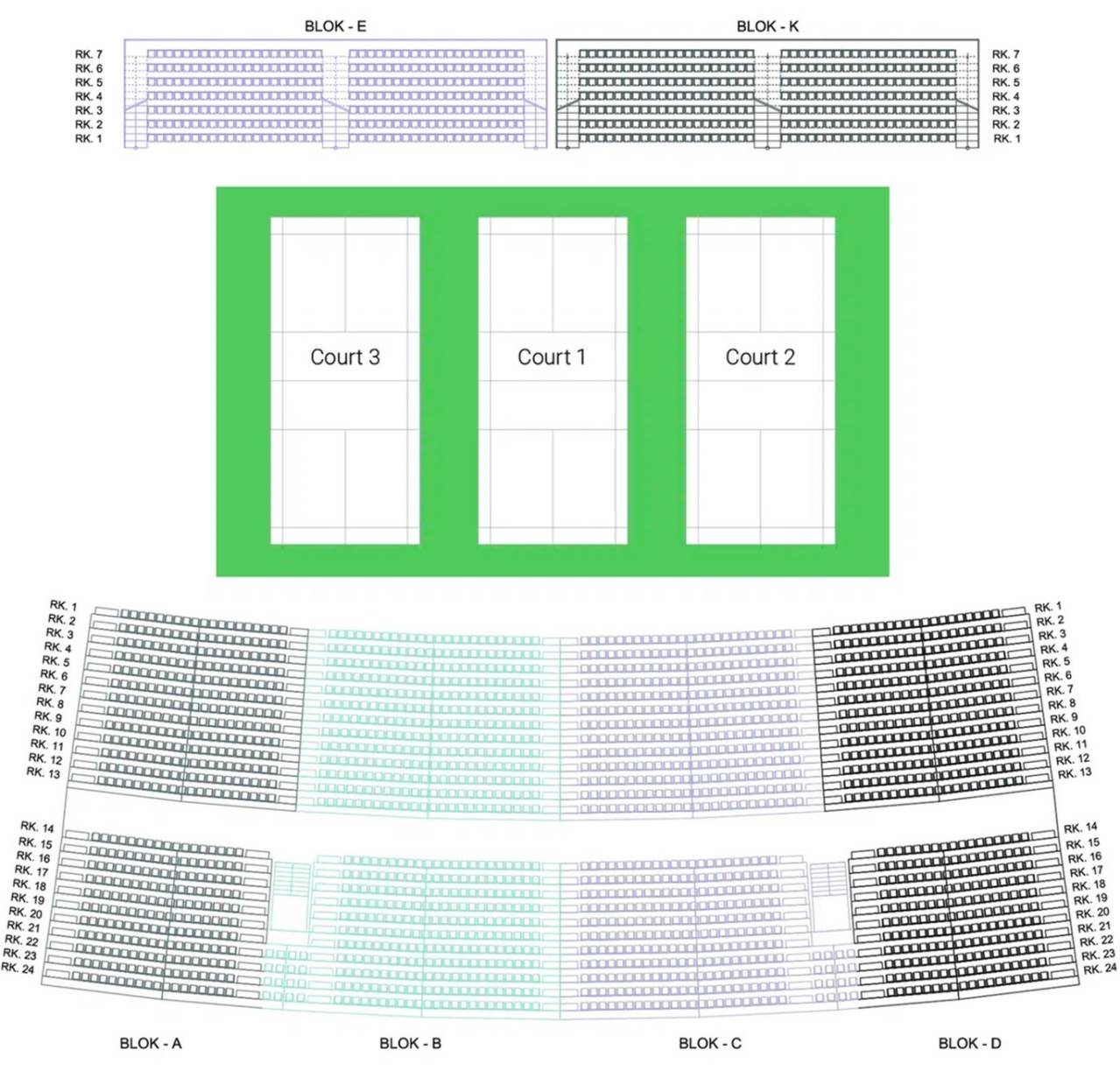 SJF Bank Arena (Arena Fyn) Map