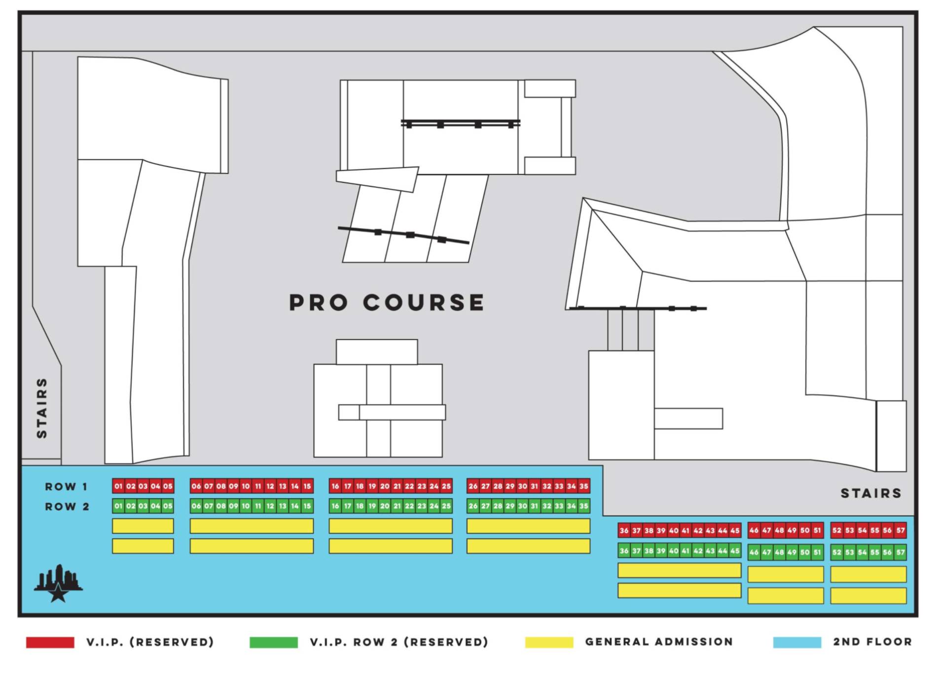 Skatepark of Tampa Map