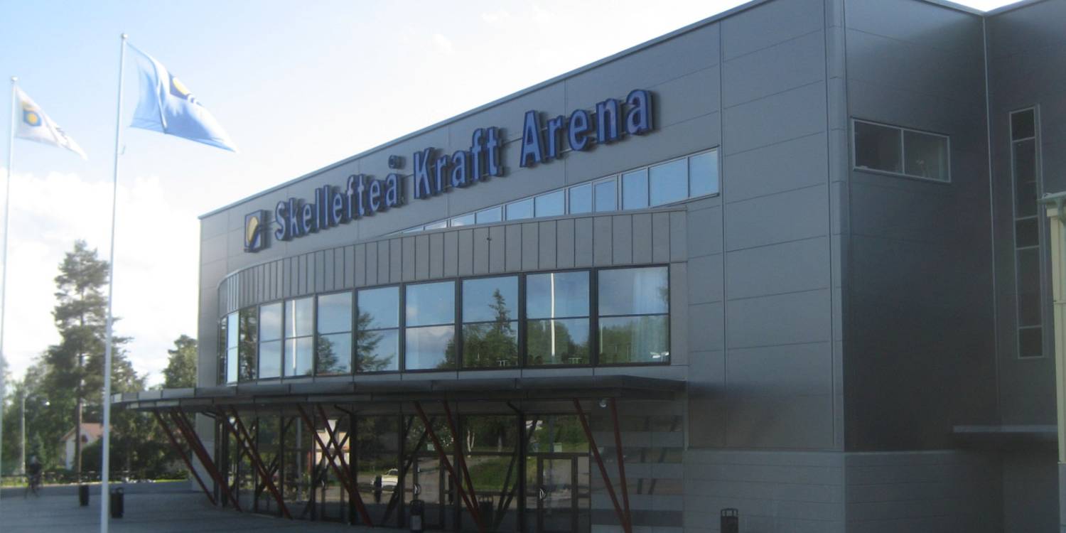 Skellefteå Kraft Arena in Skellefteå, Sweden