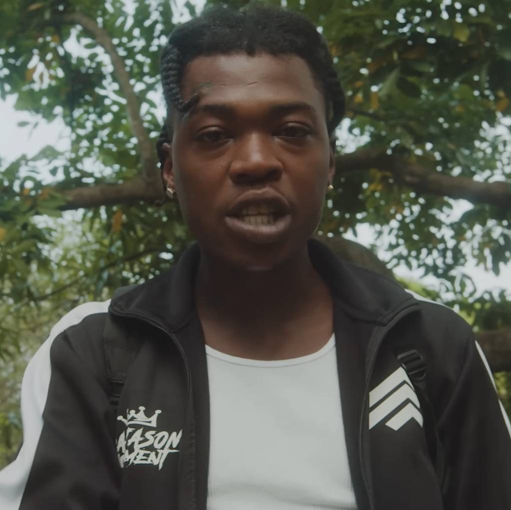 Skillibeng in music video "SBA Karma x Skillibeng - Turn Up Remix"