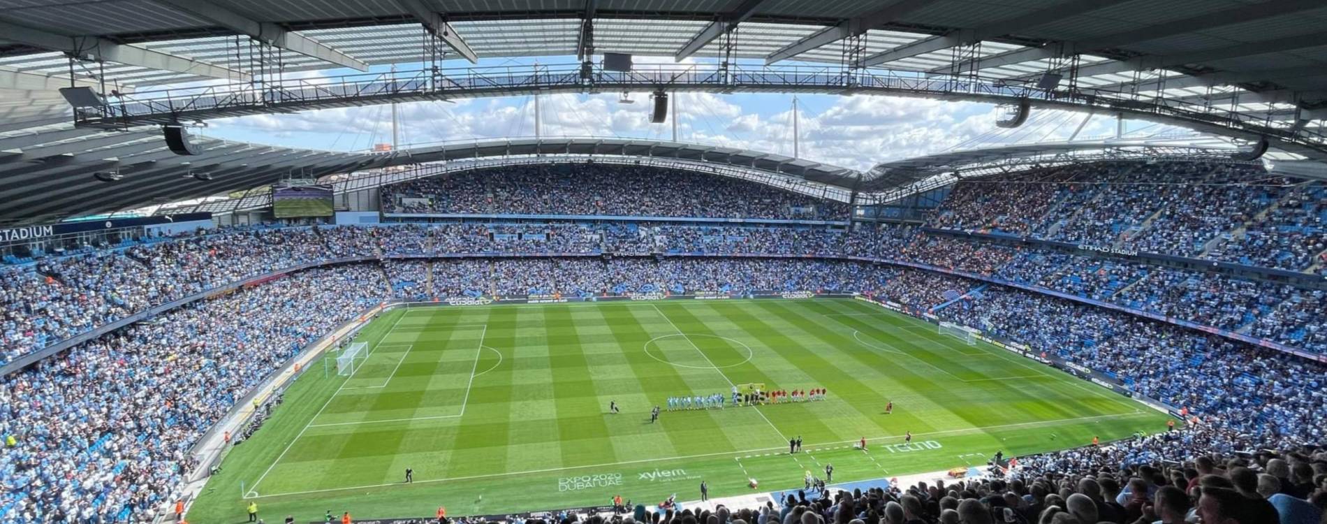 Soccer Aid takes place at Etihad Stadium