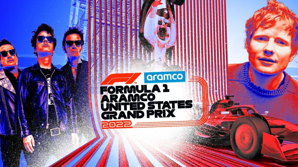 Some huge stars will be appearing at the United States Grand Prix.