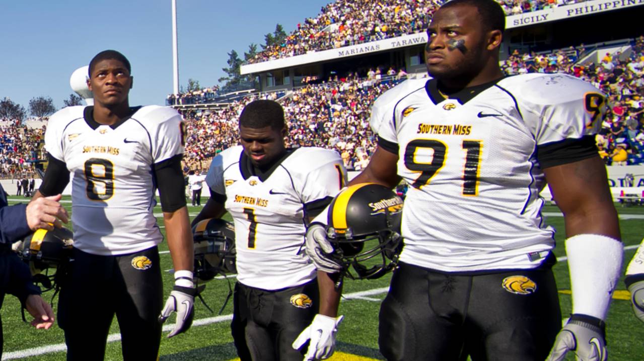 Southern Miss Eagles represent the University of Southern Mississippi