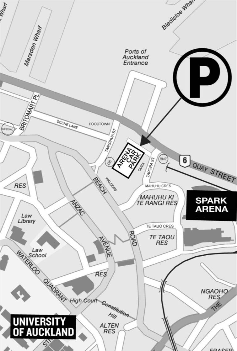 Spark Arena Map