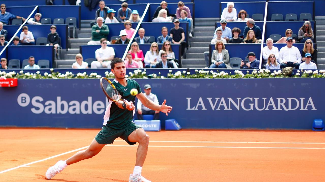 Spectators at the Barcelona Open