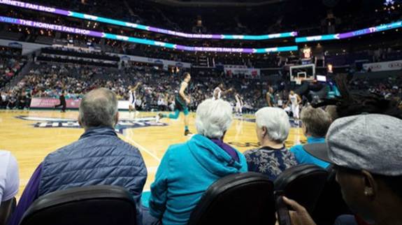 Spectrum Center Floor