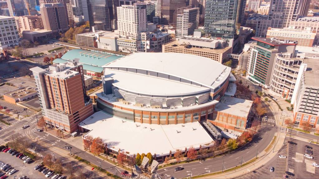 Spectrum Center in Charlotte is one of the cheapest places to watch an NBA game