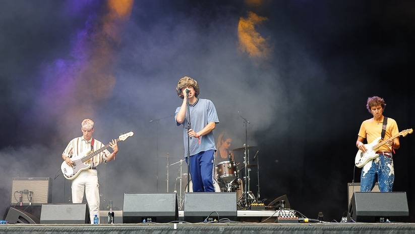 Sports Team on stage at the festival Piknik i Parken