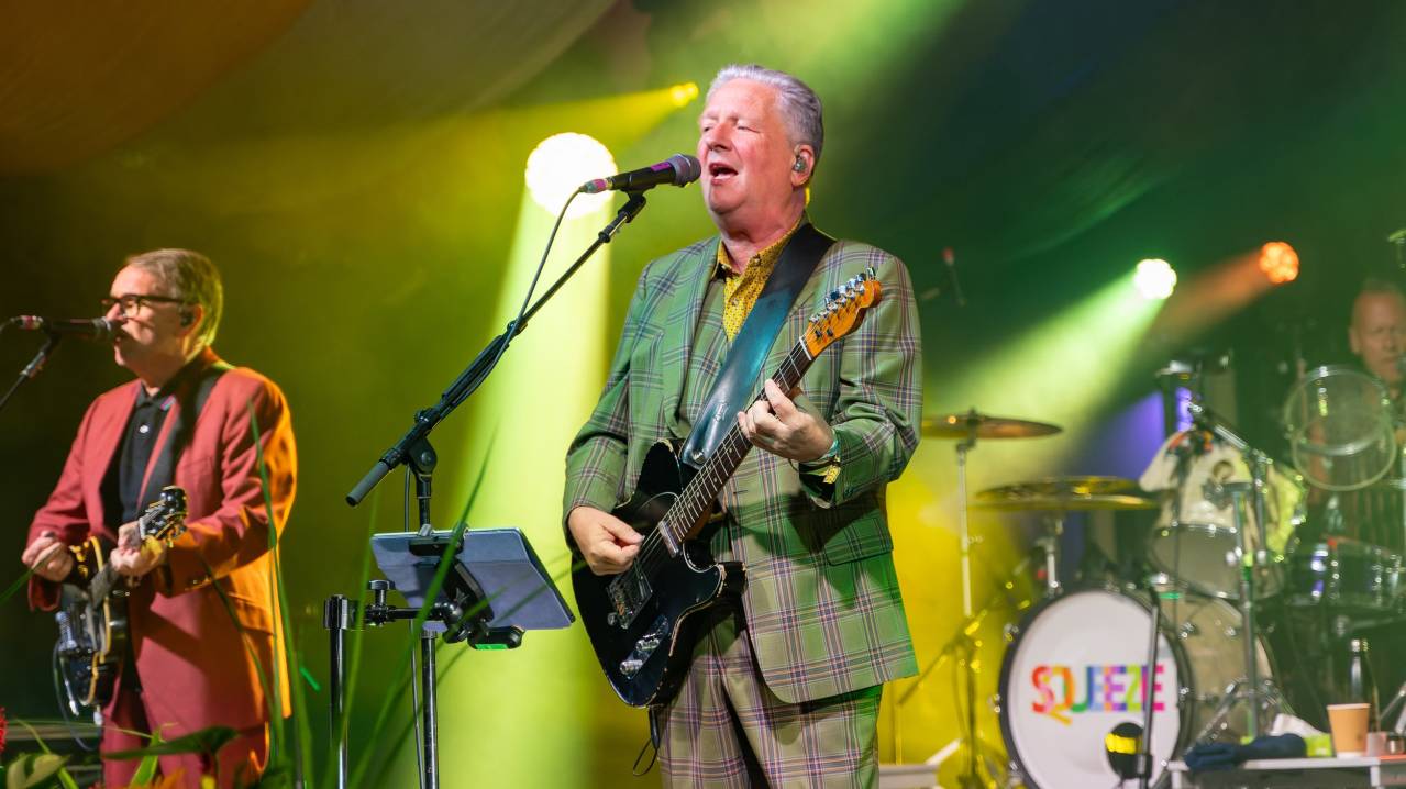 Squeeze at Moseley Folk Festival